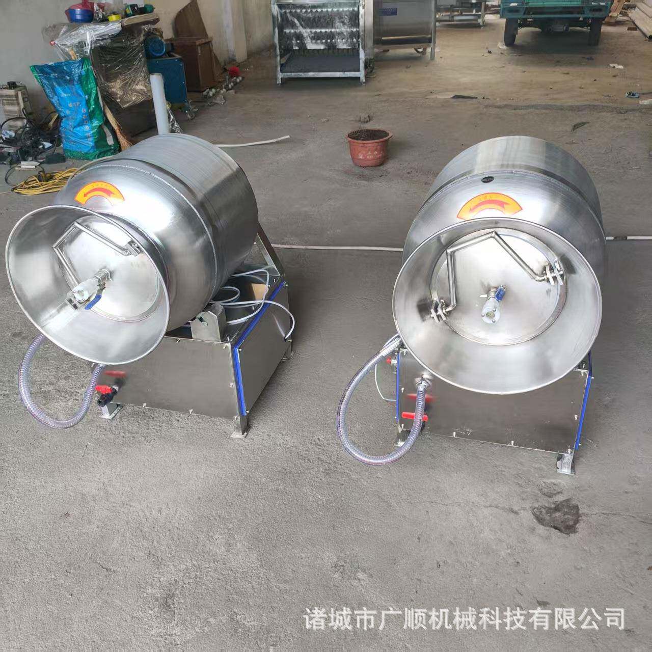 鸡肉鸡柳腌制入味机真空滚揉机牛羊肉腌制机腊肉鸡柳滚筒搅拌机