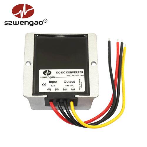 【厂家直销】12V转19V 5A 8A 10A 190W车载笔记本升压电源DC-DC