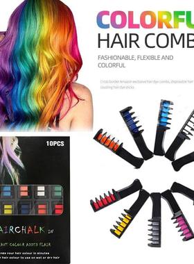 Tiza para el cabello para ni?as, tizas de rímel de colores