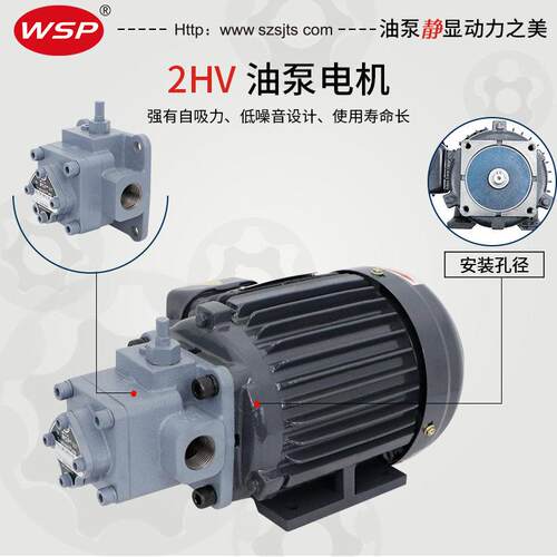 厂家直销 摆WSP泵 润L滑油泵电机 T线OP-22M400-2HV0-VO马达油泵