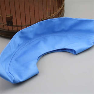 热卖29.5圆形红子绣眼靛颏贝子鸟笼笼衣笼顶帽遮光防仰头蓝色帽顶