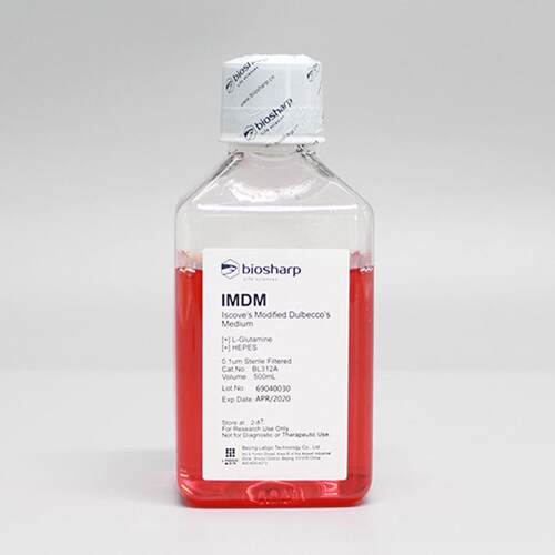 biosharp BL312A IMDM液体培养基 500ml/瓶