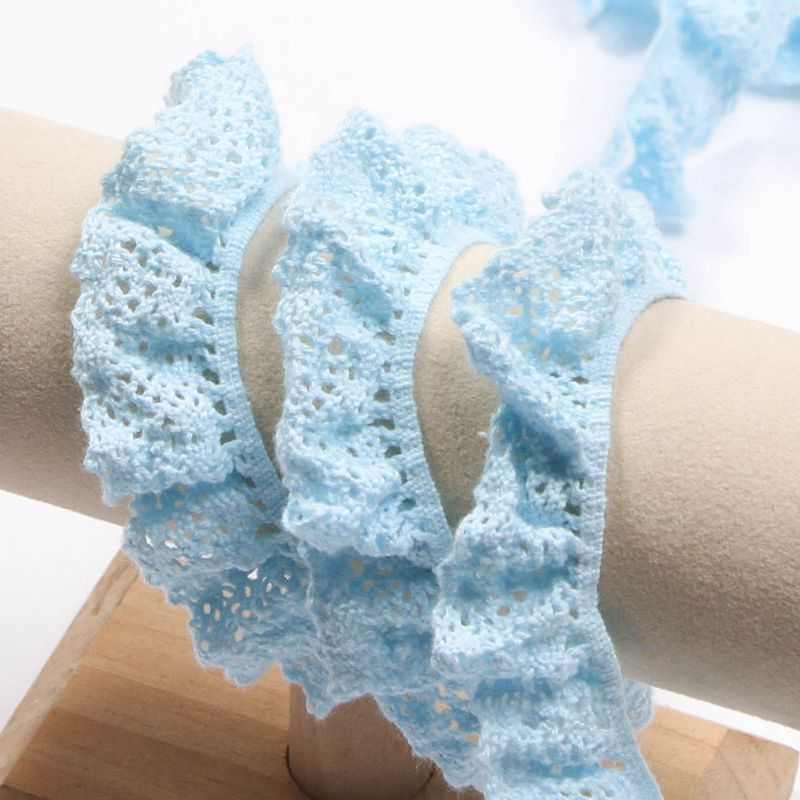 皱材料配饰沙发边单边窗帘 服装花边镂空民族风织带diy织带弹性