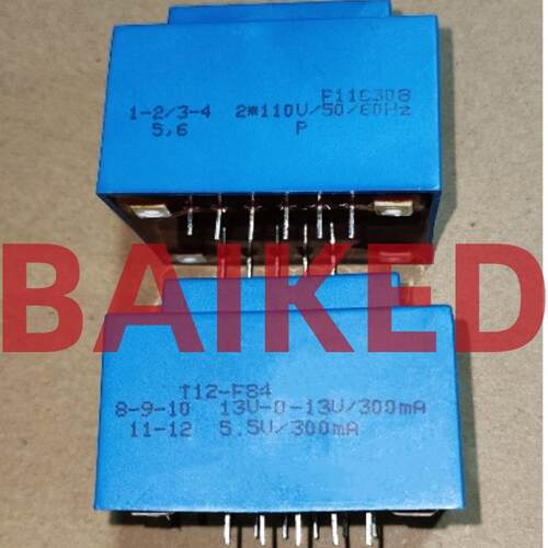 BingZi兵字 T12-F84 13V-0-13V/300mA 5.5V/300mA 2*110V/50/60HZ