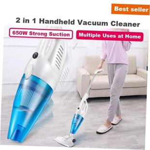 650W Corded Handheld Vacuum Cleaner 14kPa Portable for Home