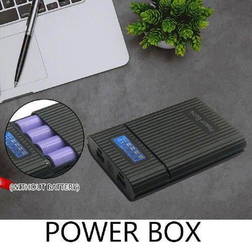 4x18650 Battery Holder DIY Digital Display Fast Charging