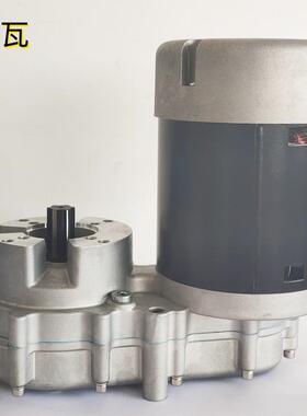 格瓦110V单相减速电机120W 10转 150KG挤出式矿冰制冰机齿轮电机