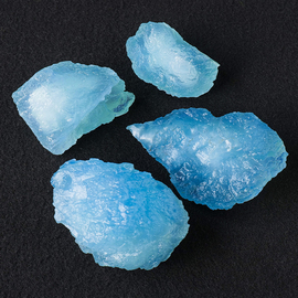 天然海蓝宝原石大块宝石，摆件蓝色水晶矿石标本diy吊坠饰品扩香石