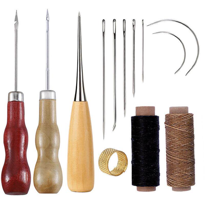 跨境新款 皮革工具手工皮具制作工具皮革diy工具套装做皮包工具