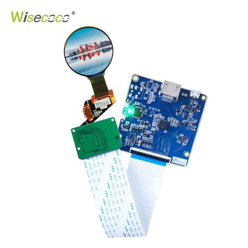 MIPI接口1.39寸OLED柔性腕带液晶显示屏高端智能穿戴设备显示方案