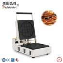 商用华夫饼机格子华夫甜薄饼设备圆形烈日夹馅华夫饼机器电饼铛