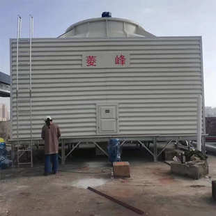 玻璃钢方形大型工业横流冷却塔冷凝塔循环式低噪音降温散热凉水塔