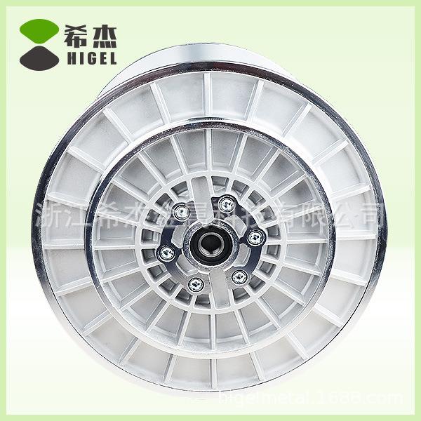 希杰铝盘头,355*255,织带机钩编机专用,超厚款,不爆盘
