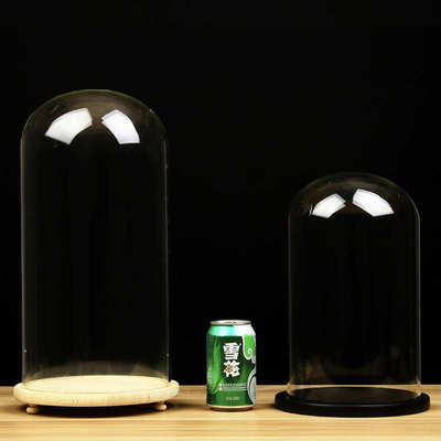 大号玻璃罩子手工DIY 永生花 微景观装饰品透明防尘罩厂家批发