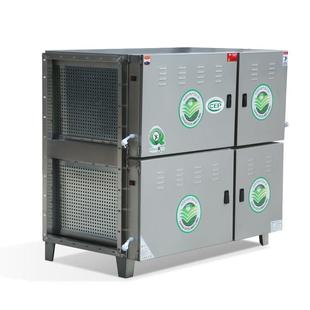 不锈钢低空油烟净化器商用饭店食堂厨房餐饮烧烤店低空排放净化机