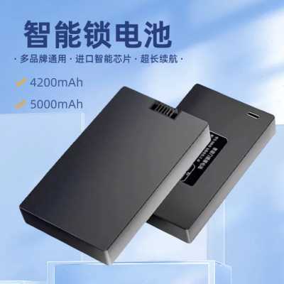 适用于乐可多智能门锁专用品多电子密码锁凯利莱指纹锁通用锂电池