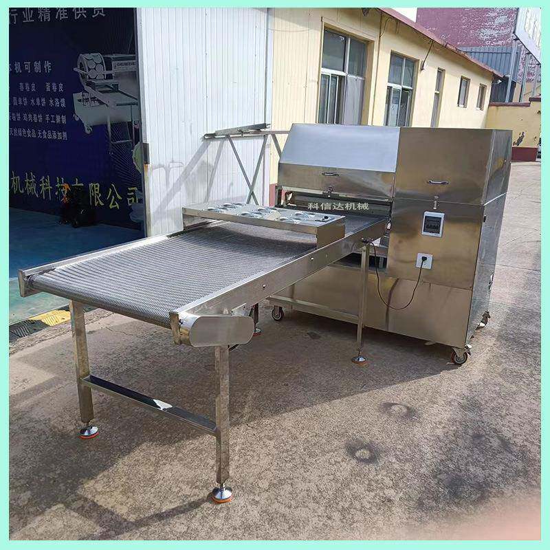 虎皮纹蛋皮机卷煎榴莲千层蛋糕皮机商用春卷皮机