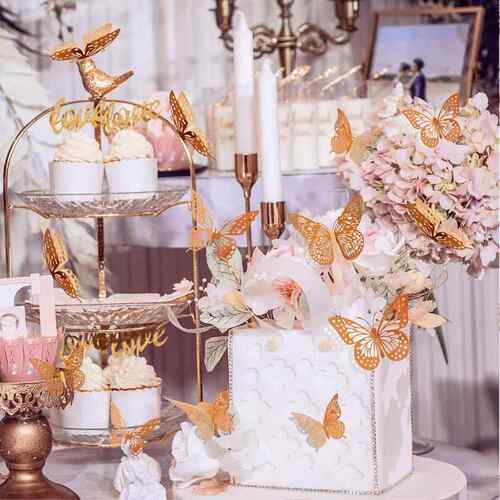 3D Butterfly Stickers Decorations Christmas/Birthday decor
