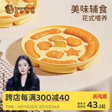beeshum贝斯哈姆花样蒸糕模具可蒸煮耐高温铂金硅胶宝宝辅食工具