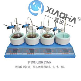 ZNCL 多联磁力搅拌加热锅 多工位磁力搅拌器 DLS