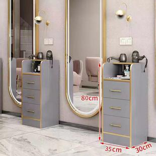 理发工具柜发廊专用立地染式 剪发烫置物柜796架工具台多功能美发