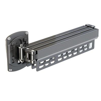 厂家直供折叠晾衣架免打孔壁挂式家用多功能室内晾晒架阳台可伸缩