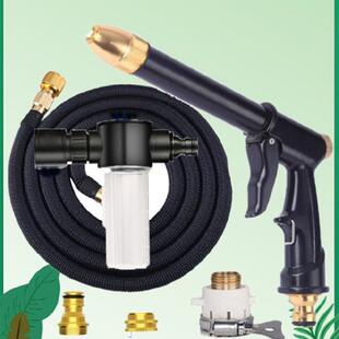 喷水枪高压门窗洗玻璃浇水10米厕所地板洗车加压便携式手动快速