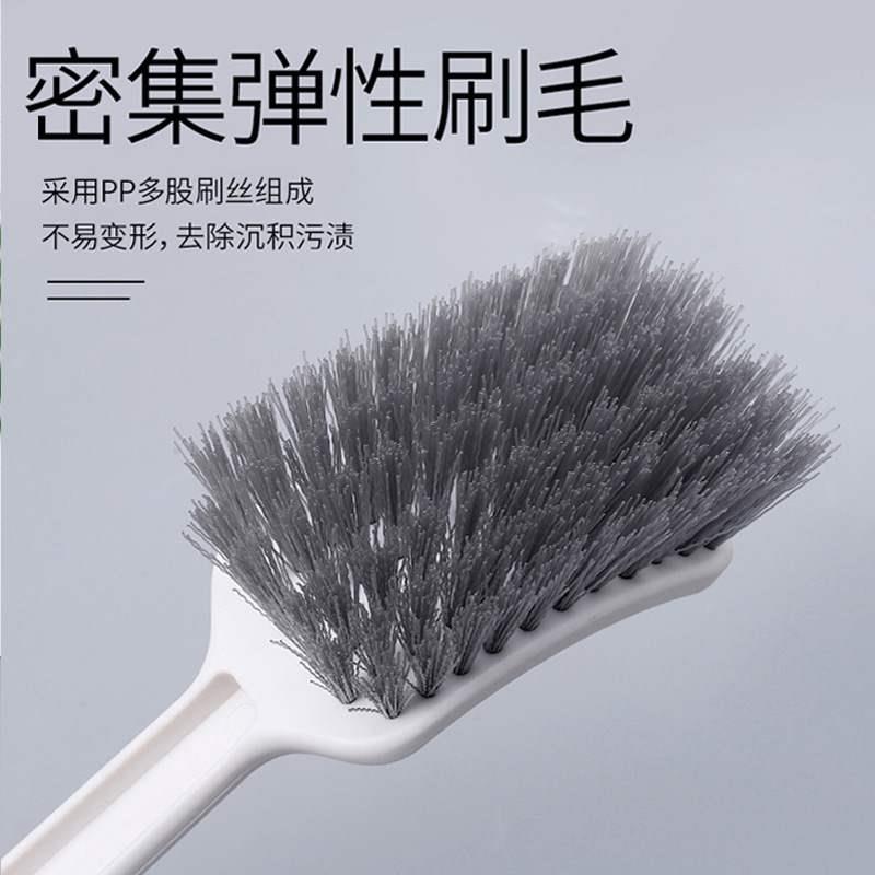 Bathroom cleaning toilet brush, household no dead corner to