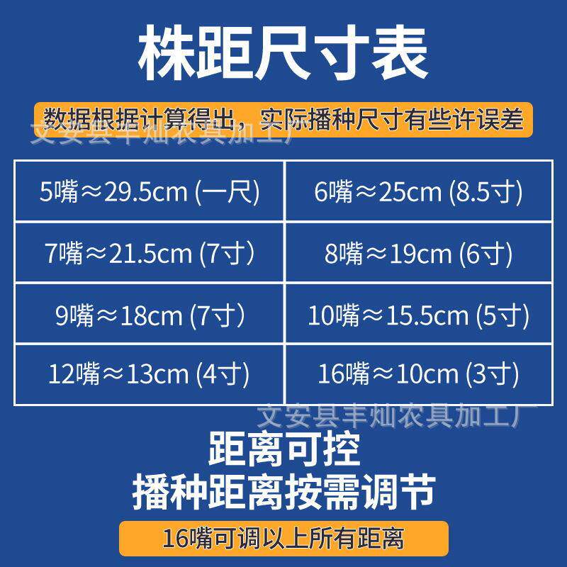 新款手推式播种机玉米花点播器多家棉用谷播物滚轮筒式精OVK机功