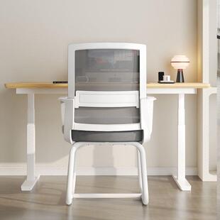 网布办公椅电脑椅舒适人体工学议家培训学习靠背谈椅洽用学会习靠