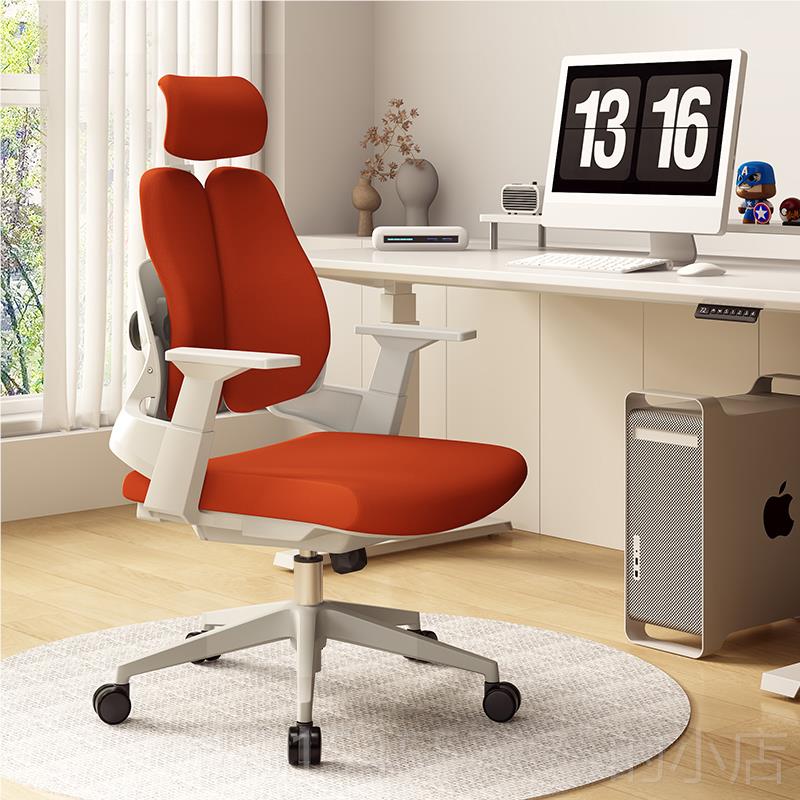 正品竞法果电脑椅体工学椅人家用办公座椅舒习适久坐护腰电椅书桌