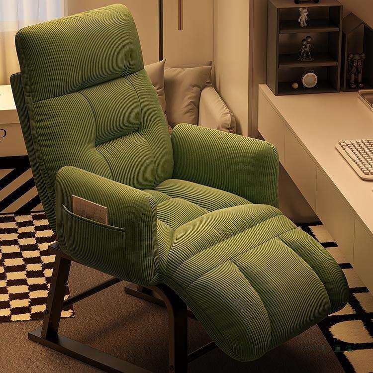 折叠躺椅可睡可躺午休椅懒人沙发办公午睡两用椅电脑椅单人沙发椅