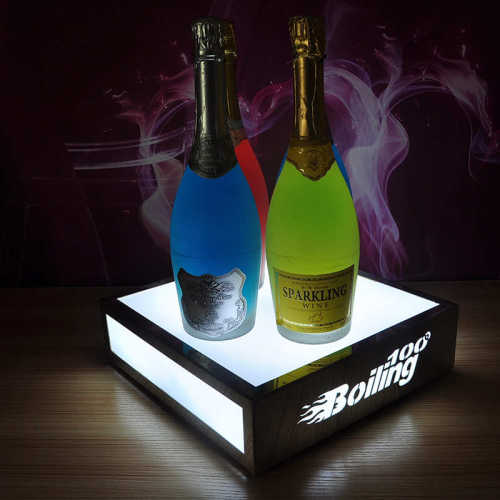骏捷 酒架 KTV酒吧用品夜场发光洋酒座XO香槟红酒LED展示架酒架