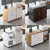 文柜落办公件带锁资料柜储物室柜打印地机货号柜桌下抽屉柜可移动