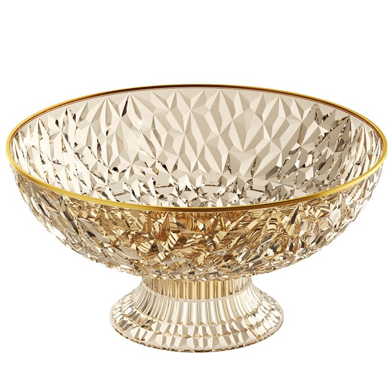 水果盘颜值钻石糖果客厅茶几盘