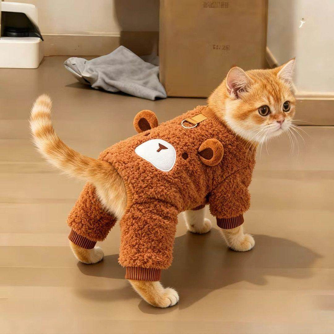 猫咪脱不掉的衣服可牵引猫咪衣服秋冬款小猫布偶猫英短蓝猫猫防掉,宠物/宠物食品及用品,狗宠物服装/雨衣,淘宝优惠券,粉丝福利购,淘宝优惠卷