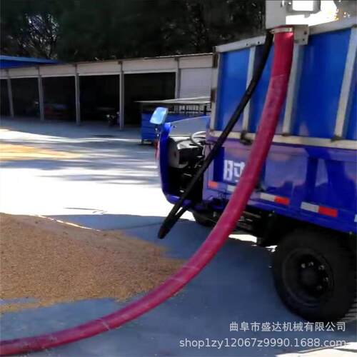 河沙小石子运输多用途软管吸粮机供应软管抽料机弹簧蛟龙上料机