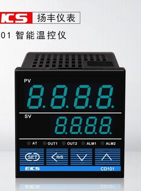 EKS扬丰CD101温控器智能数显温控仪PID温度控制器CD101FK02-M*AN