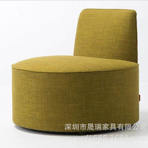 简约公共休闲区会客洽谈沙发现代活动洽谈接待四椅一桌组合沙发椅