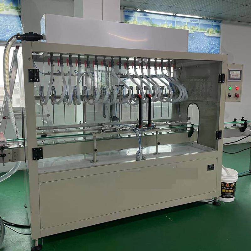消毒液罐装机备油装烟净清洁剂全自动灌设化工原料46液体灌装机