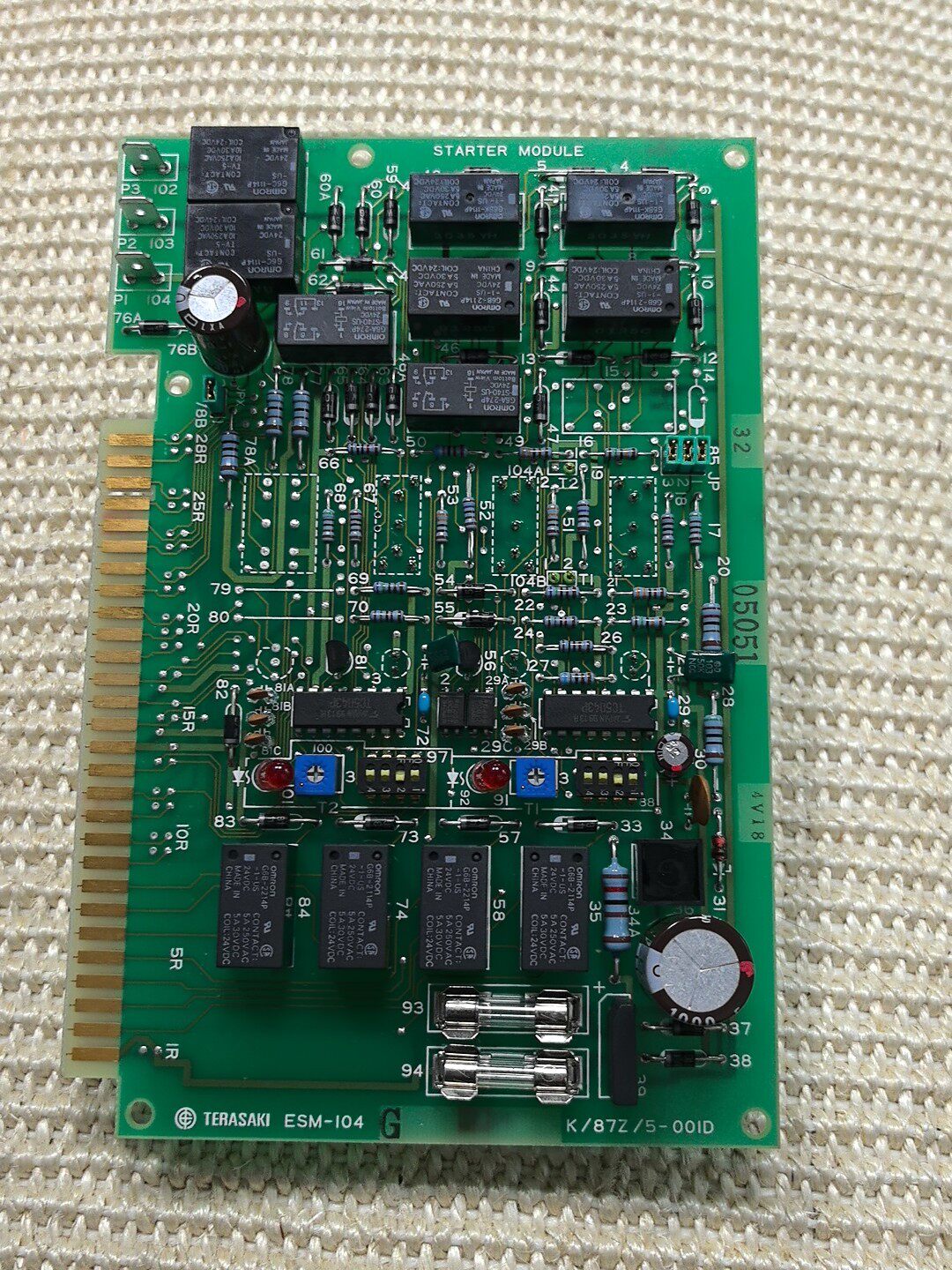 TERASAKI  寺崎监测报警电路板  ESM-104G