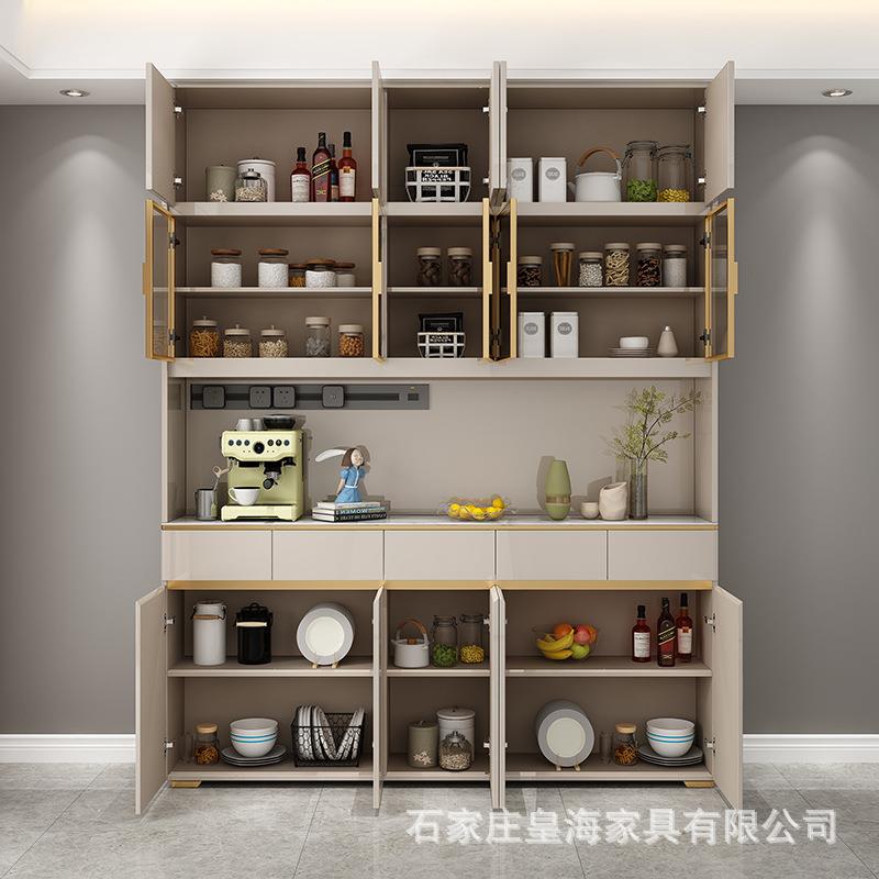 轻奢烤漆餐边柜现代简约客厅隔断柜厨房储物柜碗柜客厅靠墙收纳柜