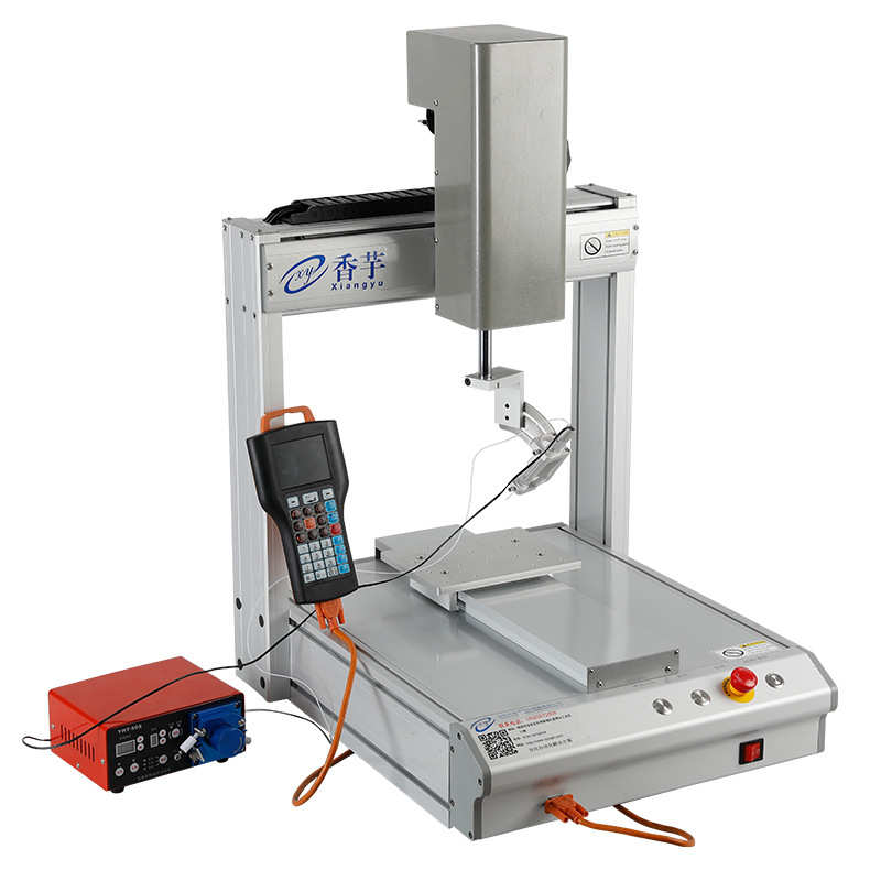 四轴旋转全自动点胶机 螺纹胶厌氧胶快干胶涂胶机 红胶打胶机