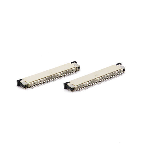 1.0mm 间距 抽屉式 上接 16PIN  端子镀锡 fpc连接器1000pcs 卷装
