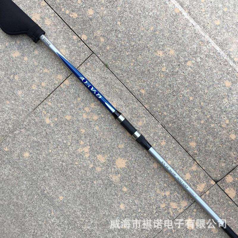 实心竿稍远投竿重量级3.9米4.2米超硬碳素材质远投杆山东威海