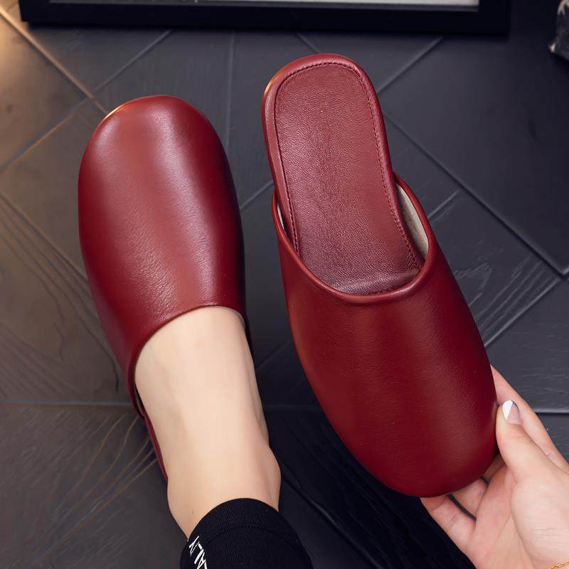 拖鞋家居室内皮面秋冬季棉家用居家保暖软底防滑静音无0909b,流行男鞋,休闲拖鞋,淘宝优惠券,粉丝福利购,淘宝优惠卷