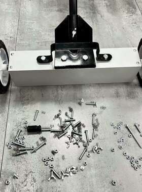 磁拾力取推车清道夫清大面器积理螺VJP丝铁屑可伸缩磁性捡拾器