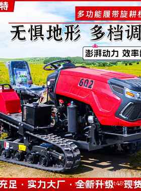大用棚农田耕机小地型履带旋耕机旱履地水田两用拖拉机农带旋YFB