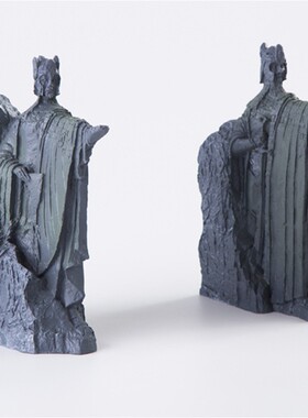 指环王魔戒霍比特人周边刚铎之门礼盒阿苟纳斯雕像摆件书档立书挡