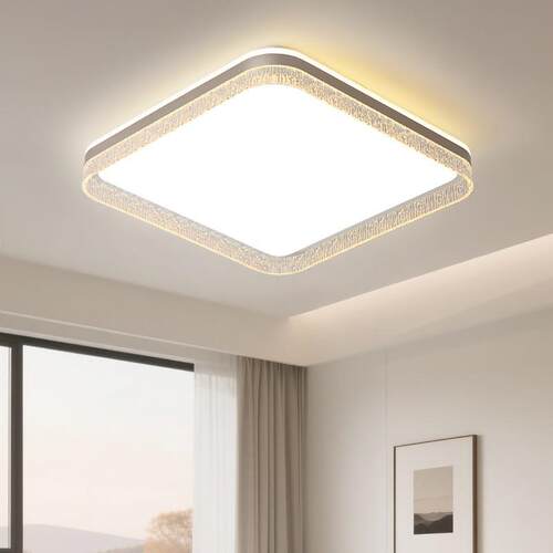 新款2025led客厅灯轻奢现代简约长方形吸顶灯护眼卧室灯中山灯具
